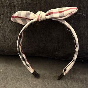 Plaid Knot Headband